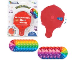 Learning Resources Skill Builders! Multiplication Quiz Wheel - 3+