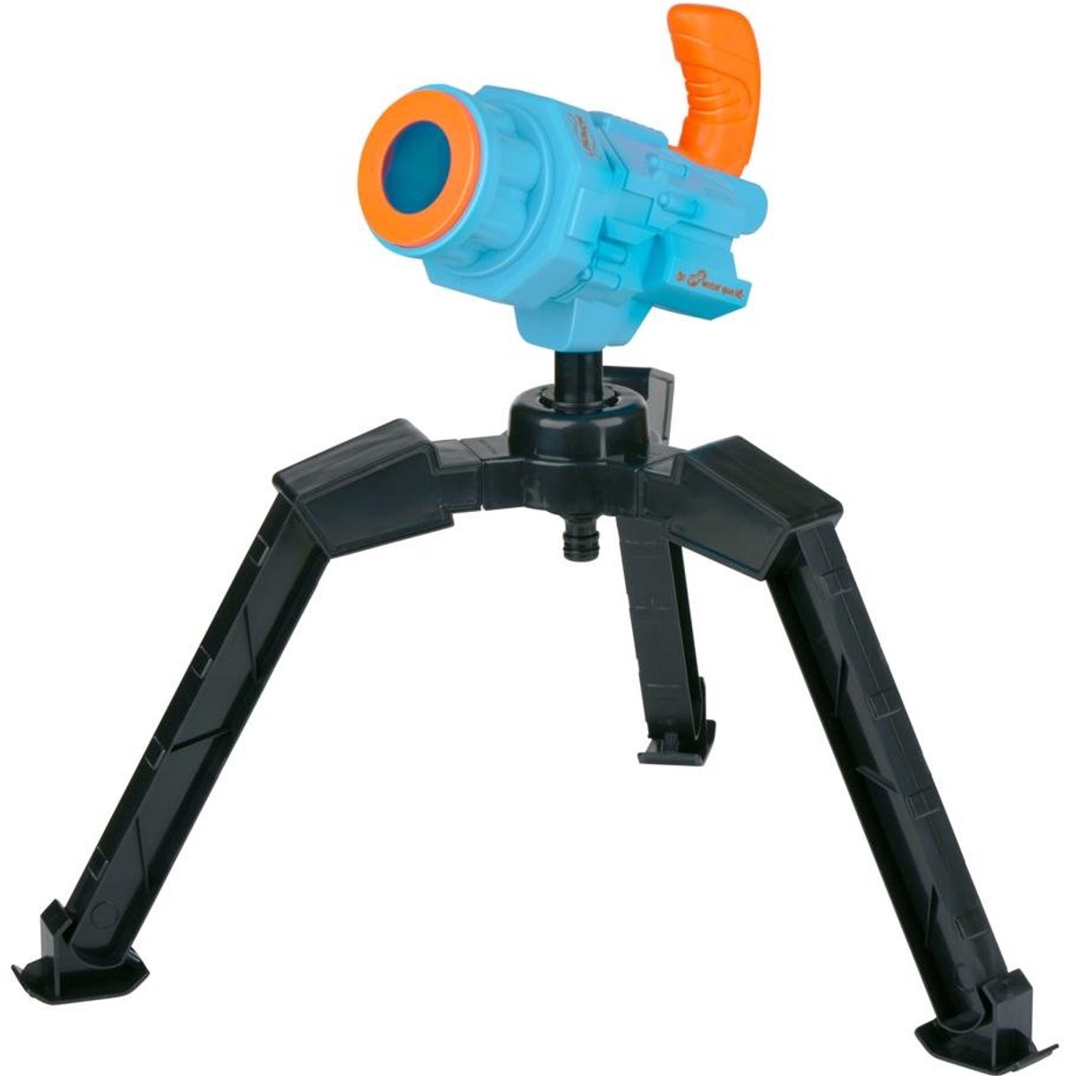 Eddy Toys Waterkanon op Statief – Waterkanon met Tuinslangaansluiting – Draaibare Tuinsproeier voor Kinderen – Buitenspeelgoed met Driepoot – ca. 46 cm