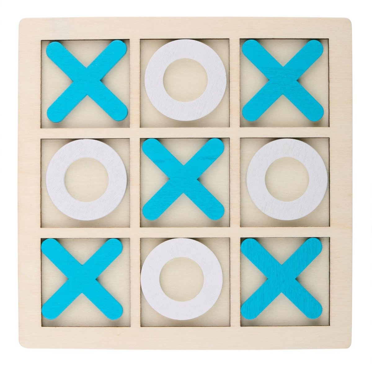 Marionette Wooden Toys Tic tac toe 14x14x5cm - Compact formaat