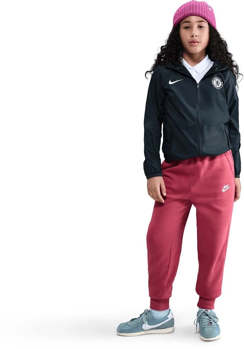 NIKE sportswear club fleece big kid pants Sport joggingbroek meisjes Rood
