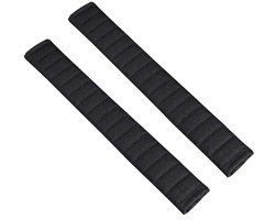 Gordelbeschermer Zwart Extra Lang 48 cm - Zachte Gordelhoezen 2 stuks - Gordelkussen - Kasey Products