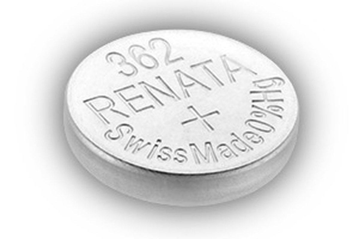 Renata 362 / SR721SW zilveroxide knoopcel horlogebatterij 10 stuks
