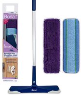 Bona Pet System Premium Pet Microfibre Mop - Vadrouille de sol - Épilateur pour animaux de compagnie - Épilateur pour poils Animaux domestiques - Épilateur pour chats - Épilateur pour chiens