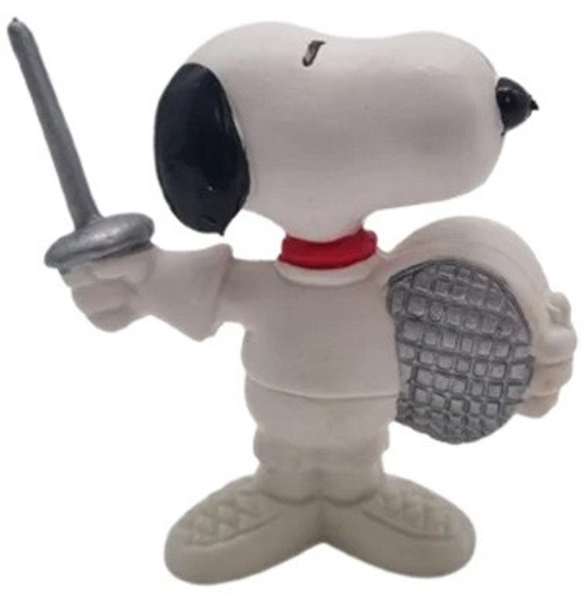 Schermer Snoopy / Peanuts - speelfiguurtje en taarttopper - Schleich - ca. 7 cm