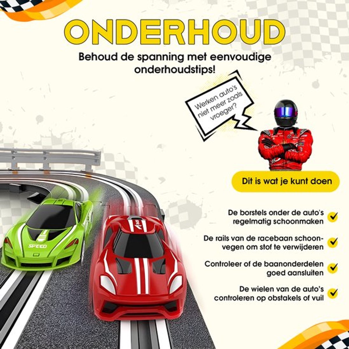 CosmoToys Uitbreidingsset 12 Stuks - Elektrische Racebaan - Auto Speelgoed - voor Kinderen - Autobaan Speelgoed - Kinderspeelgoed - Uitbreidingsset — afbeelding 2