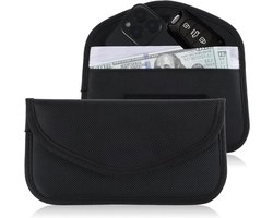 Allecto Plus - Faraday telefoonhoesje autosleutels RFID-blokkerende tas Anti-Tracking Wallet Case Signal Jammer