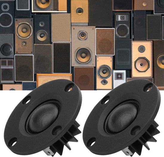 2-pack 2 Inch HIFI Luidspreker voor Audiosystemen - 6Ω 30W - Tweeter Eindversterker - Hoorn van Merkloos — afbeelding 2