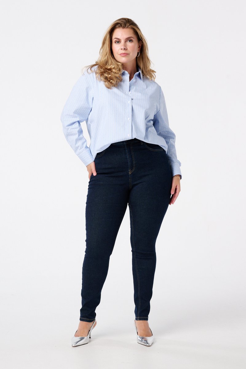 MS Mode Jeans Skinny leg high waist jeans CHERRY