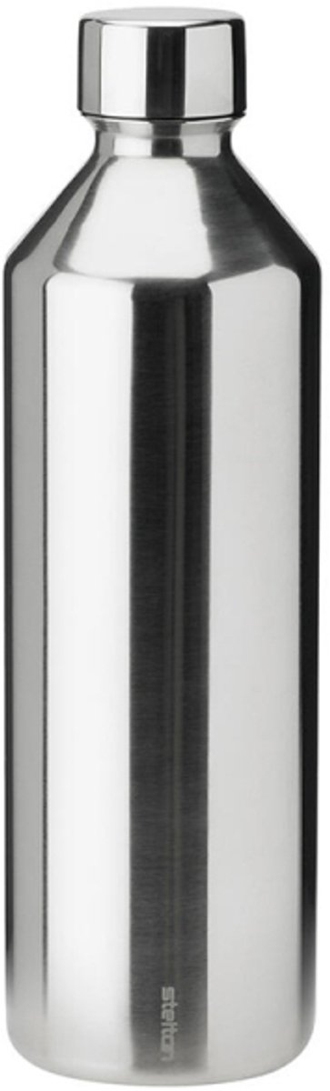 Stelton Brus - Bruiswaterfles - 1,2 L - Voor Sodawatermaker - BPA-vrij - RVS