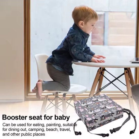 Mogi Products-Stoelverhoger-Verhoogkussen-Zitverhoger-Peuter Stoelverhoger-8cm Verhoogkussen met Dierenprint van Mogi Products — afbeelding 5