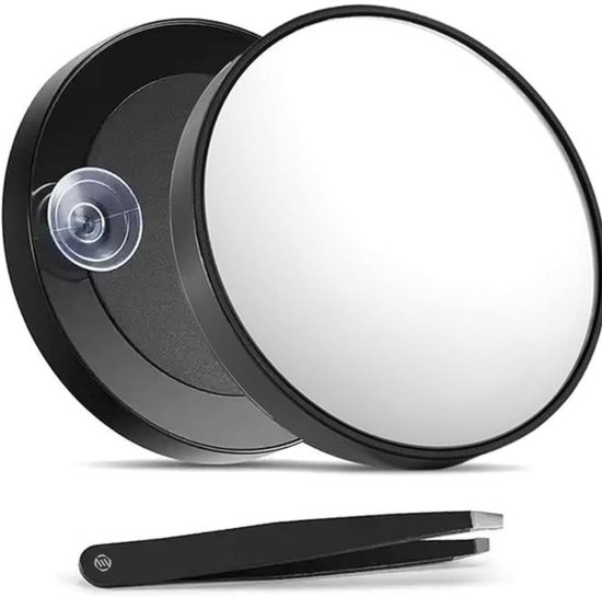 Laserensm Reise-Handspiegel Mit Griff – Kleiner Make-up-Spiegel Für Unterwegs, In Blau