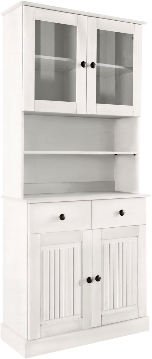 Notio Living Mille-Buffet - 4-deurs 1-lade - Wit Lak
