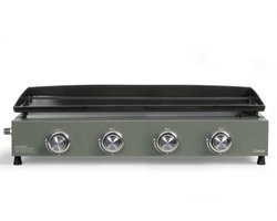 LIVOO – DOC325 – gas plancha – 4 branders – 10 kW – plaat 78,5x34,5