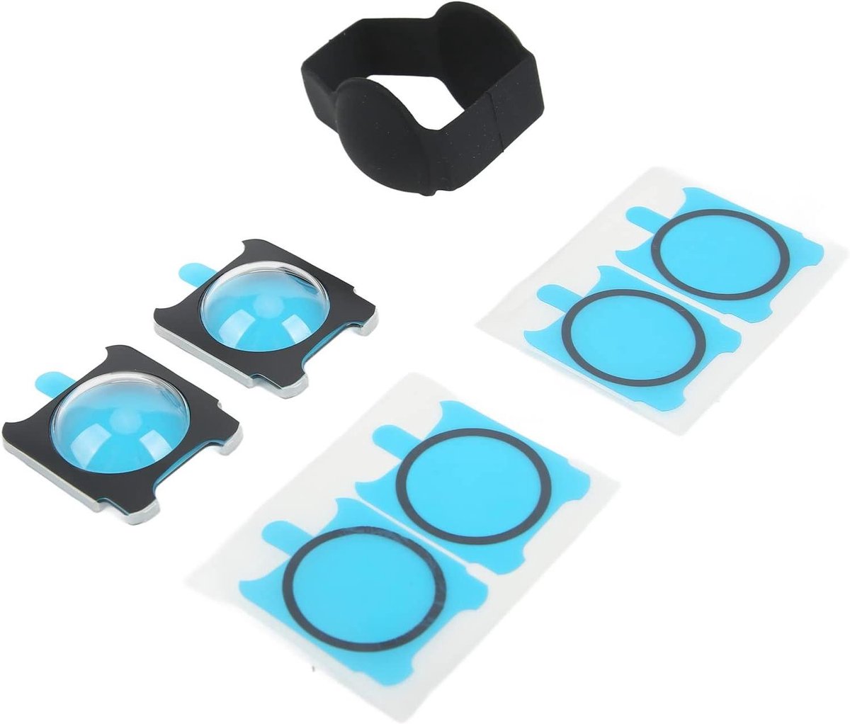 Dubbele Lensbeschermers voor Insta 360 ONE R RS - Set van 2 - Beschermende Lensafdekking voor Panoramische Actiecamera