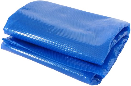 Planenfux ® Poolabdeckung rund 244 cm (Für 240-280 cm Pools) 2-in-1 Pool Abdec