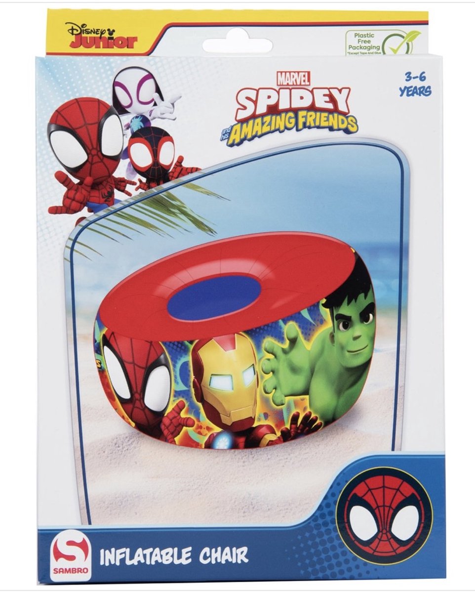 Opblaasbare Stoel Spidey Amazing Friends, 3+ jaar