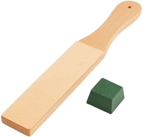 Dubbelzijdige Lederen Strop Kit, Messen Strop Lederen Strop Mes Stropping Blok voor Houtbewerking Slijpen Slijpmessen Lederen Messen Slijpen Polijsten(#01