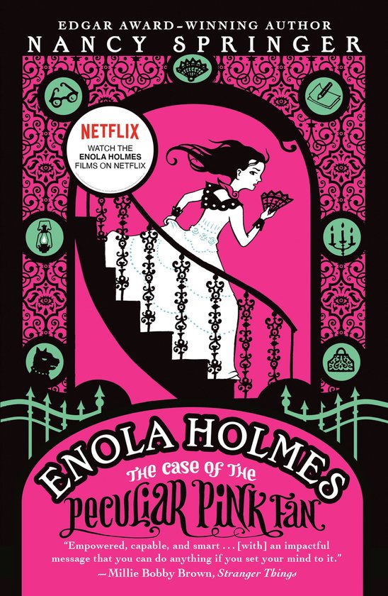 The Case of the Peculiar Pink Fan - cover