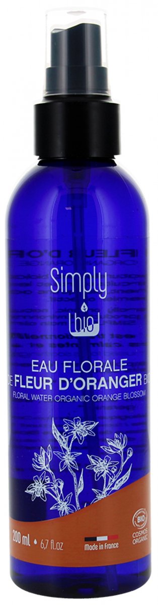 Simply Bio Biologisch Oranjebloesem Bloemenwater 200 ml