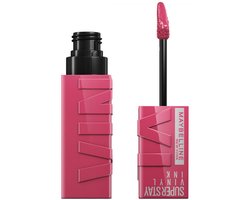 Maybelline New York - SuperStay Vinyl Ink Lipstick - 20 Coy - Roze - Langhoudende Lippenstift - 4,2 ml