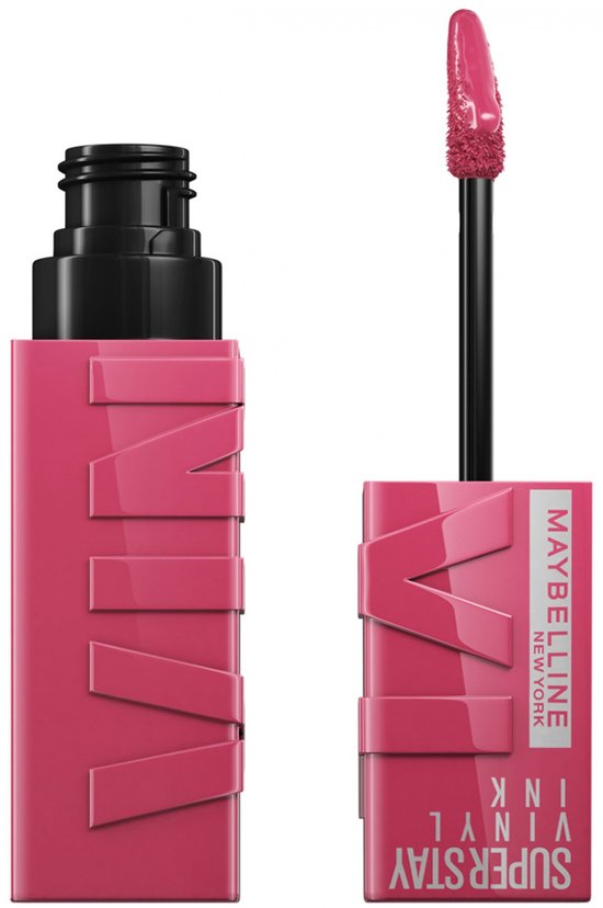Maybelline New York - SuperStay Vinyl Ink Lipstick - 20 Coy - Roze - Langhoudende Lippenstift - 4,2 ml