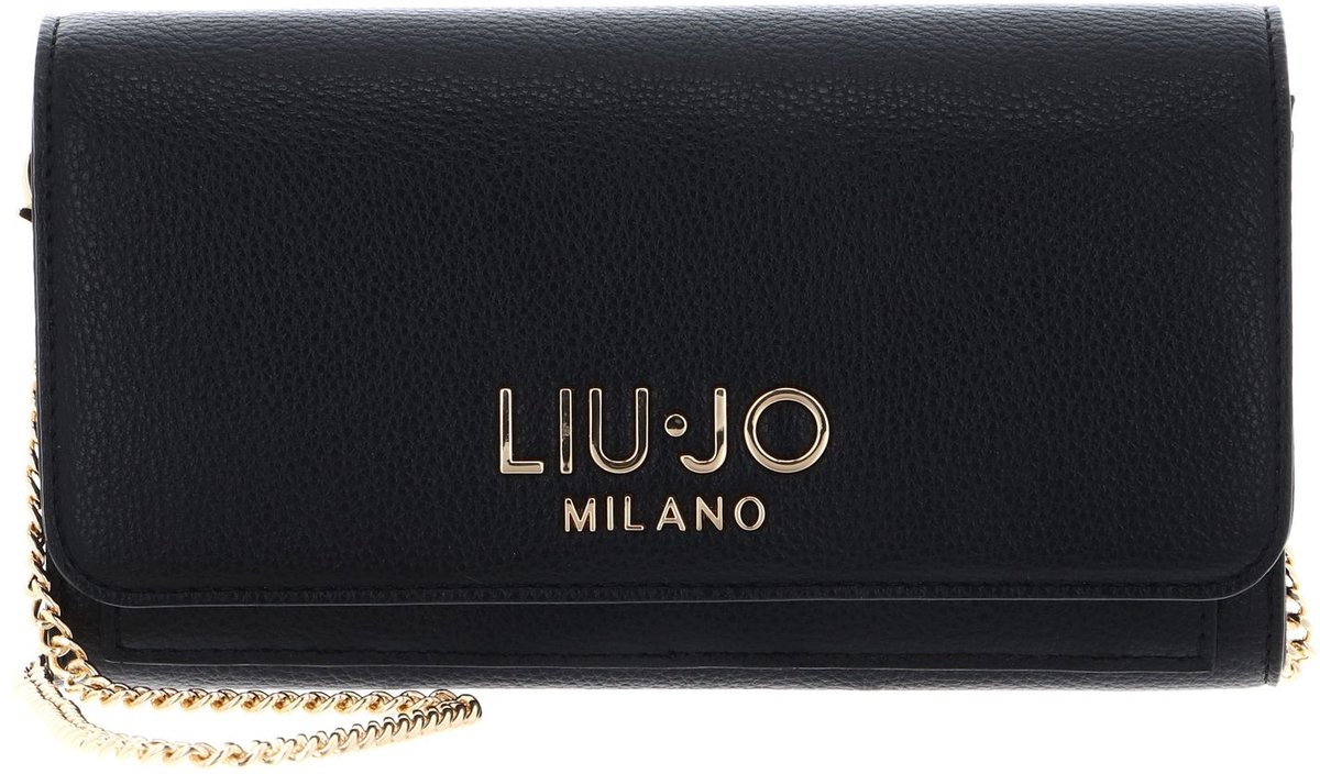 LIU JO portemonnee schoudertas Caliwen Bifold Wallet Nero zwart