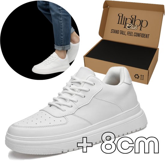 Verhogende Sneakers +8 cm langer 43 Liftschoenen Langer