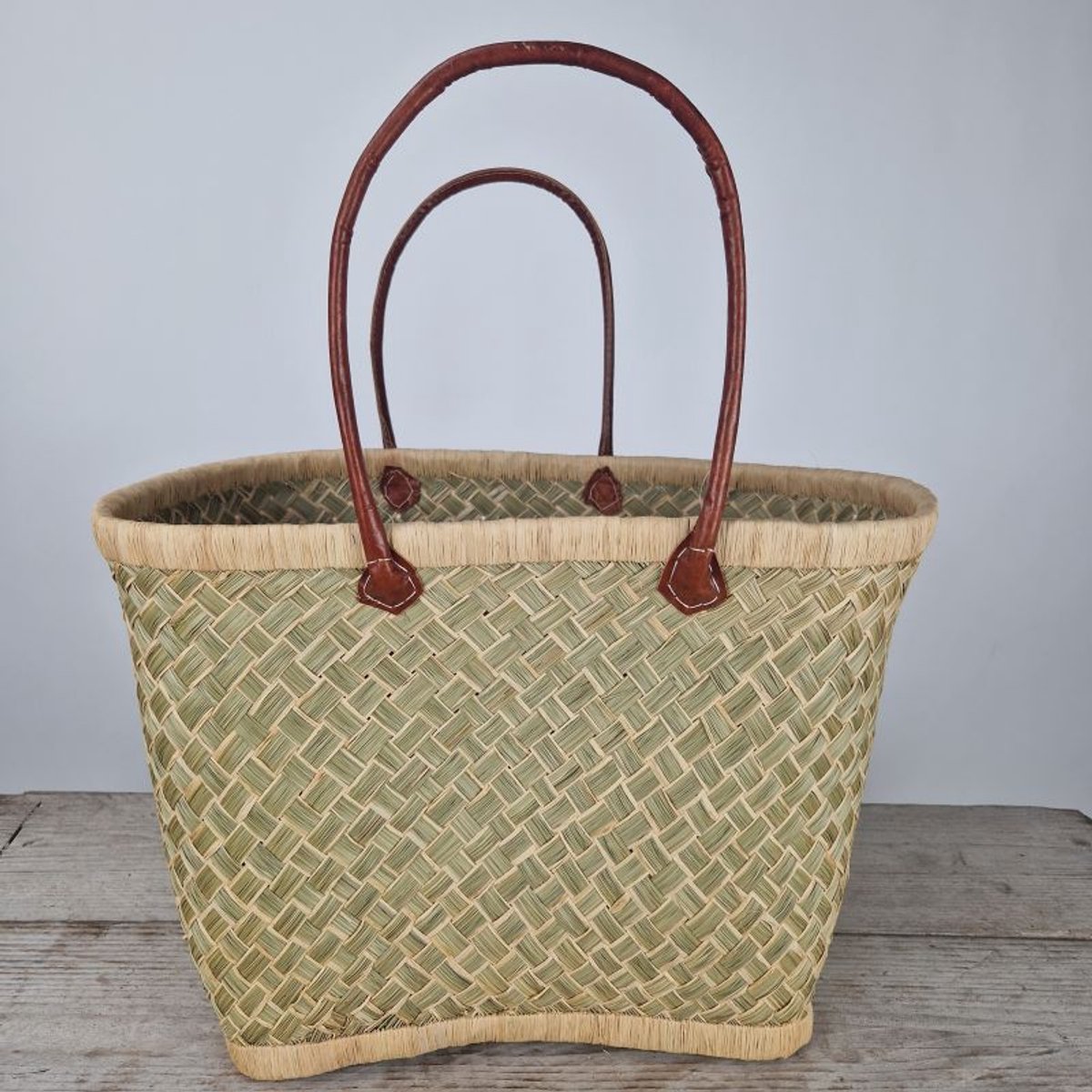 Migo Styling - Strandtas - Zeegras - Naturel - City shopper - Naturel