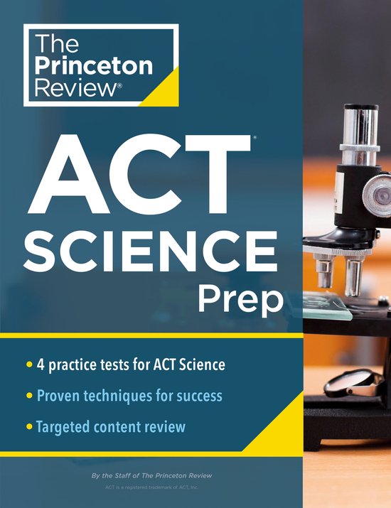 College Test Preparation - Princeton Review ACT Science Prep - cover