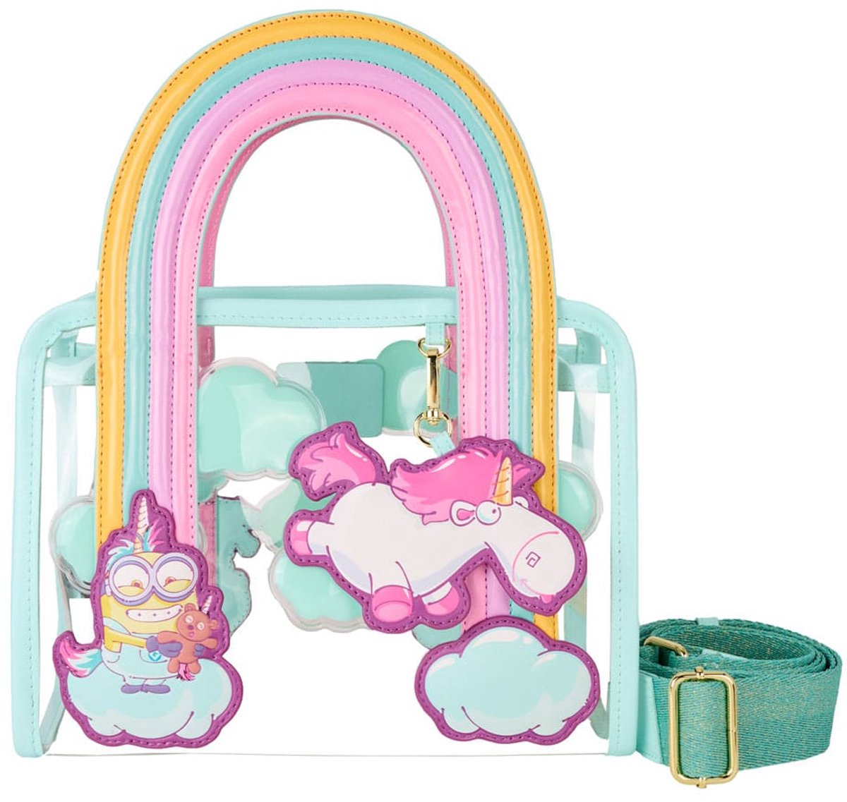 Minions by Loungefly Canvas Tote Bag Fluffy Unicorn