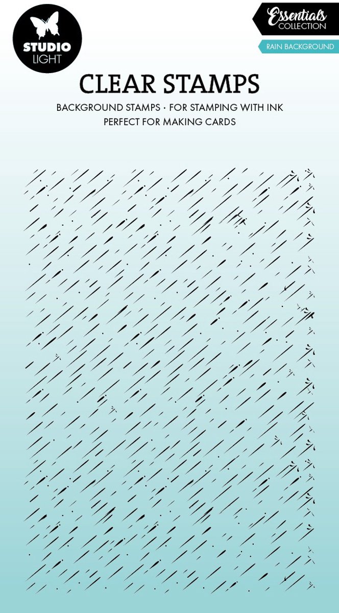Clear stamps rain background - Essentials nr. 880