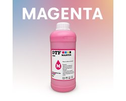DTF INKT -PRINTMASTERS-MAGENTA-HIGH KWALITEIT-DTF PRINTER-1 LITER-ROOD