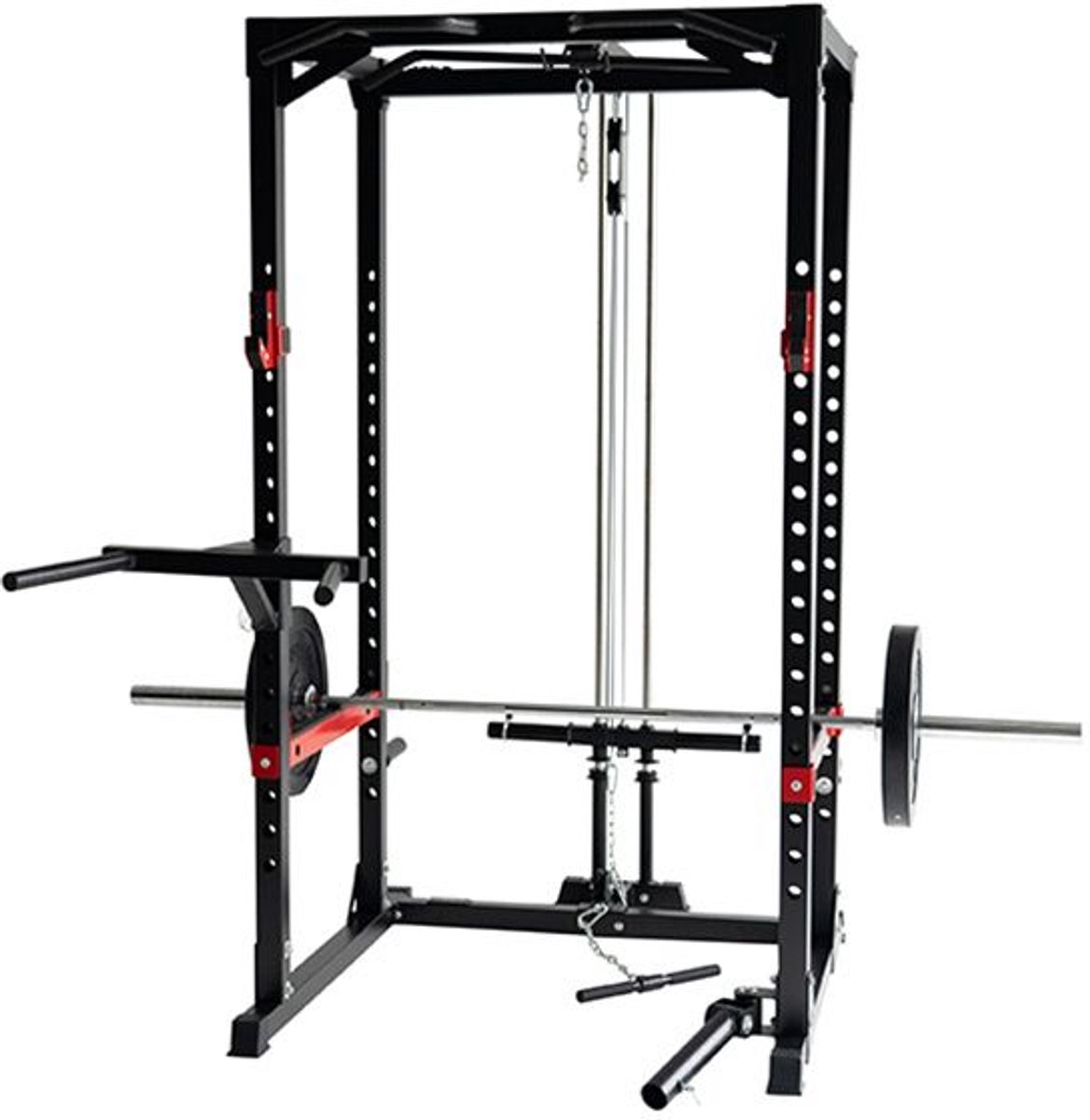 Titanium Strength Evolution Heavy Duty Power Rack | Power Cage | High & Low Pulley thumbnail 6