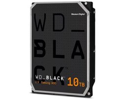 Western Digital WD_BLACK WD102FZBX interne harde schijf 10 TB 7200 RPM 256 MB 3.5" SATA III