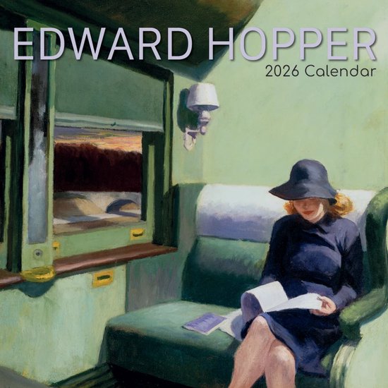 Edward Hopper Kalender 2026 - Wandkalender met 16 maanden kunst aan je ...