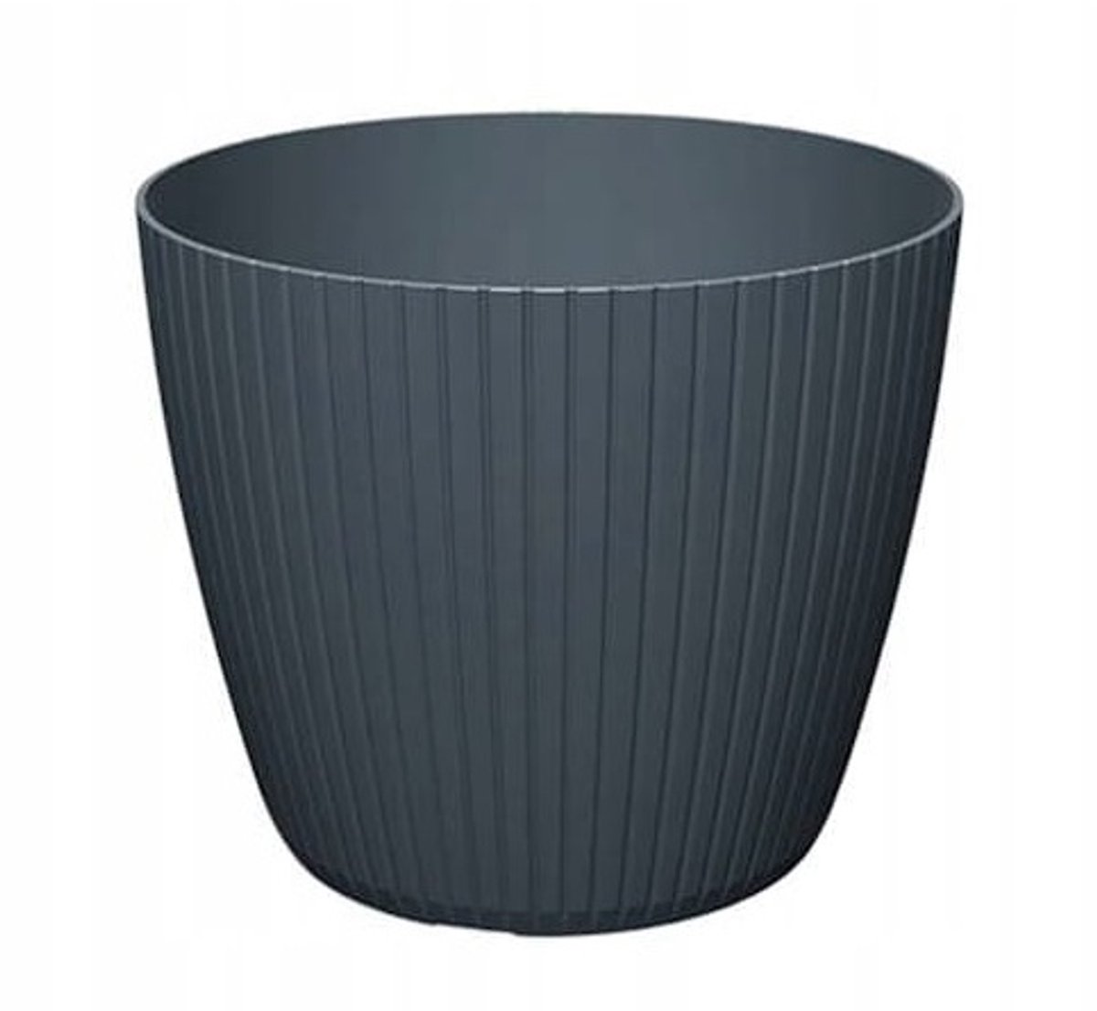 Prosperplast Lamia - Bloempot - Antraciet - 13,8x11,5 cm - Plastic