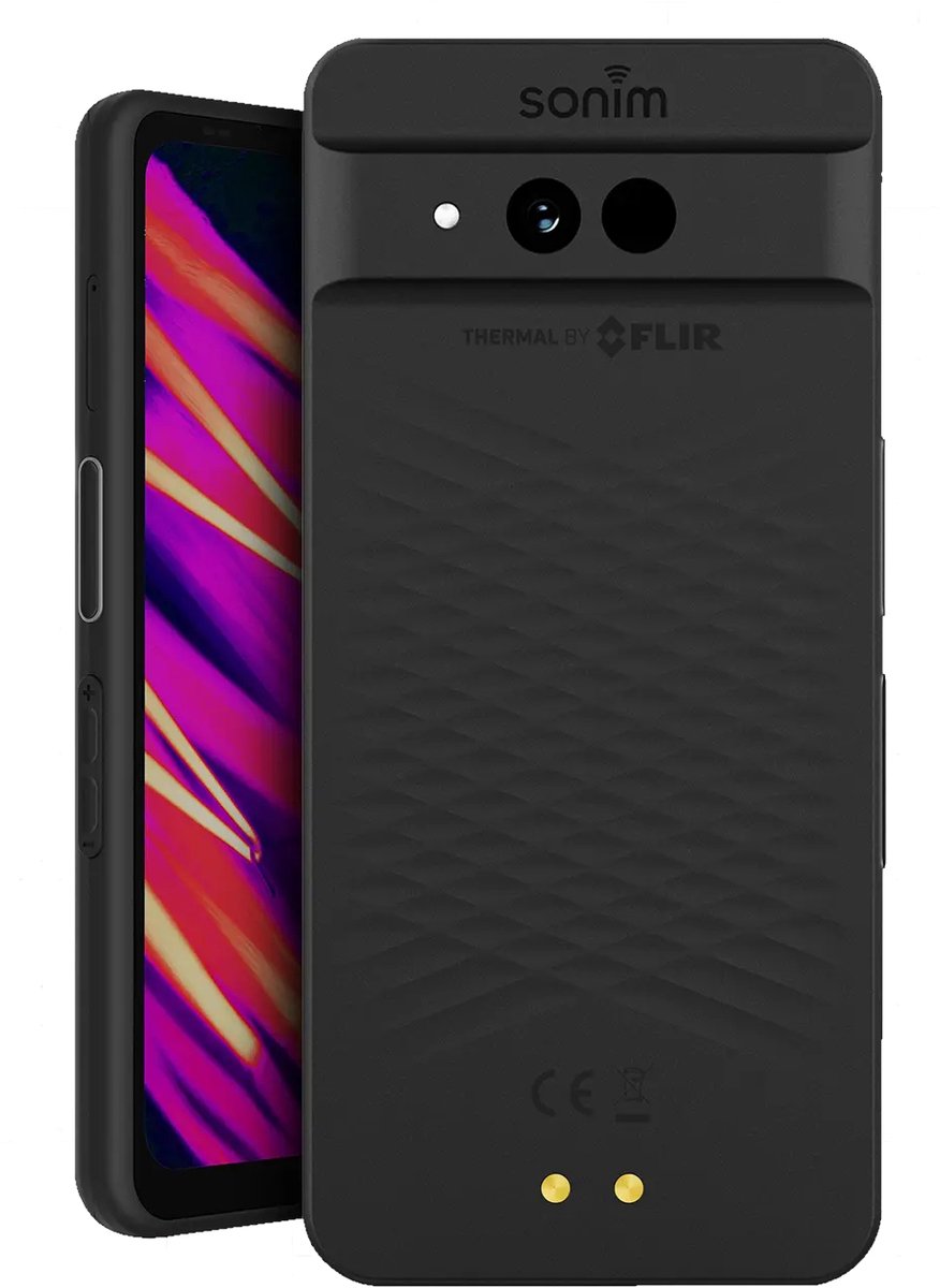 Sonim XP Pro Thermal 16,7 cm (6.58") Dual SIM Android 14 5G USB Type-C 8 GB 256 GB 5000 mAh Zwart