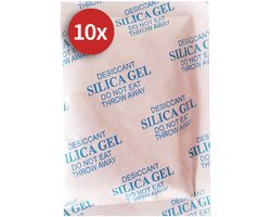 Vochtvreters - Silica Gel - 10 gram - 10 stuks