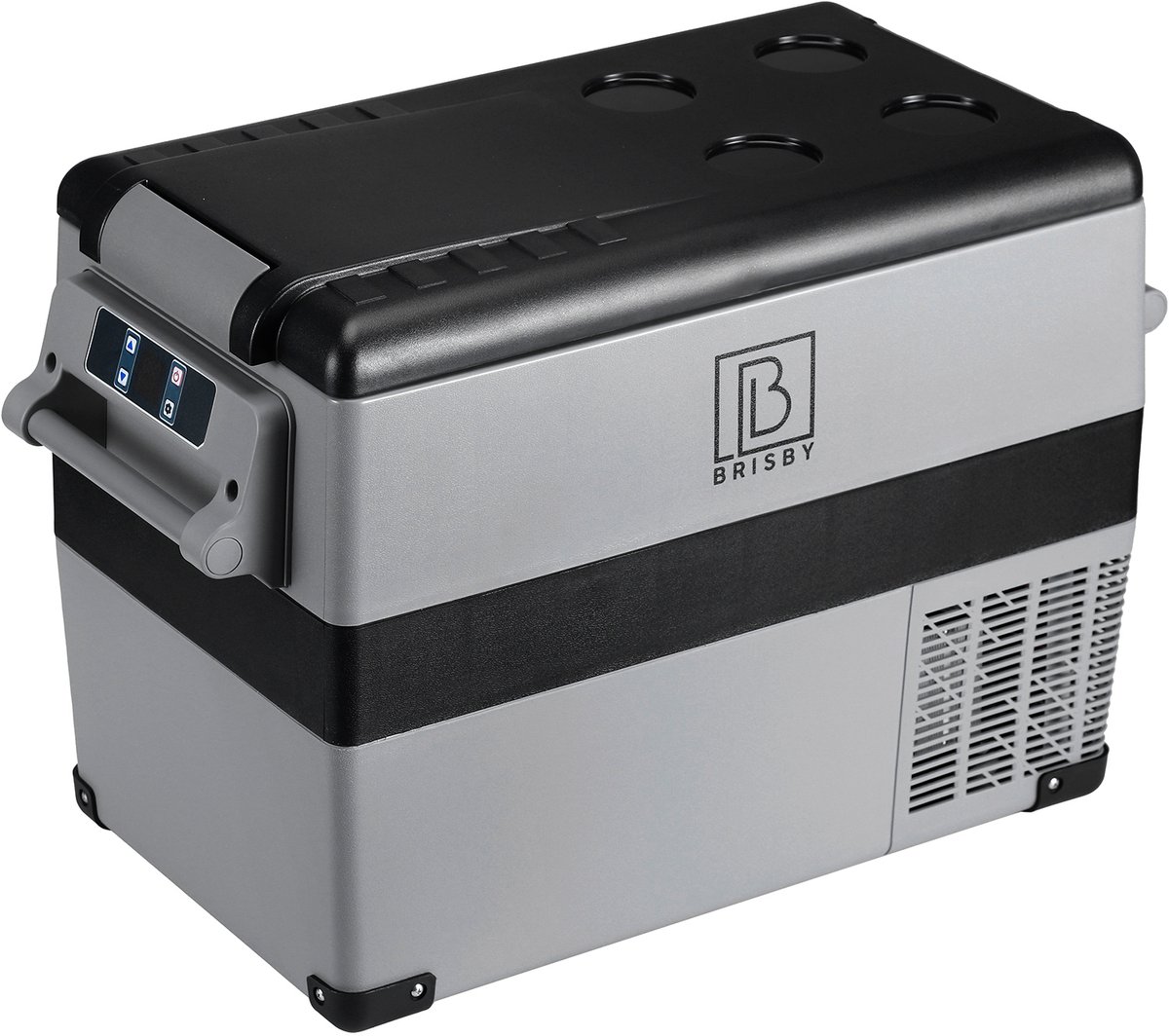 Brisby 40,5 L Compressor Koelbox – Elektrische Koelbox & Vriezer 12 V/230 V – Inclusief Uitneembaar Mandje & 2× 1,2 L Thermosflessen – Draagbaar voor Camping, Auto & Thuis – foto 6