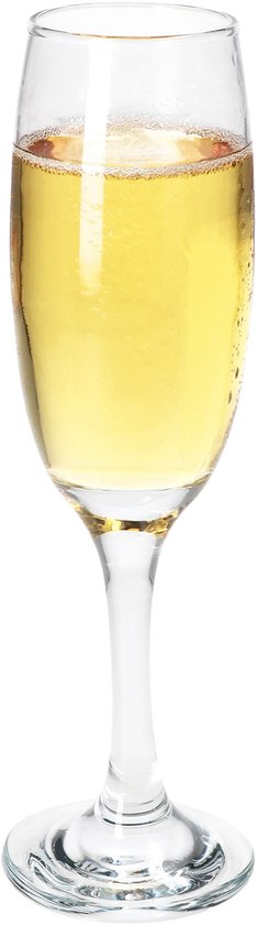 Pasabahce Prosecco/Champagneglazen - glas - set 6x stuks - 190 ml | Fun