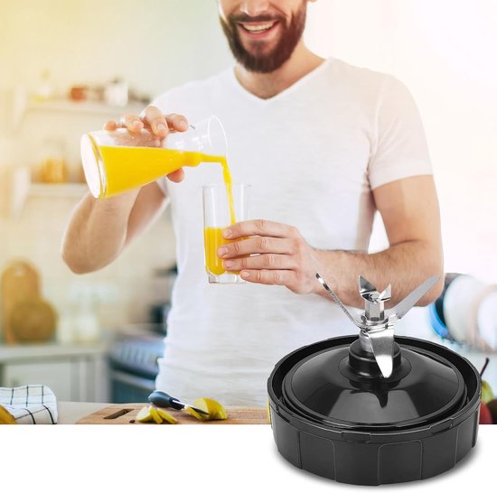 Compatibele Vervangende 7 Vinnen Blender Blade met Rubber Pakkingen — afbeelding 3