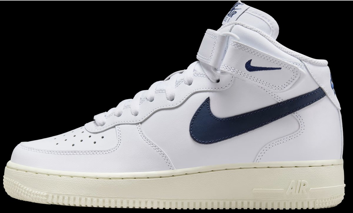 Nike Nike Air Force 1’07 Mid Sneakers Unisex Wit