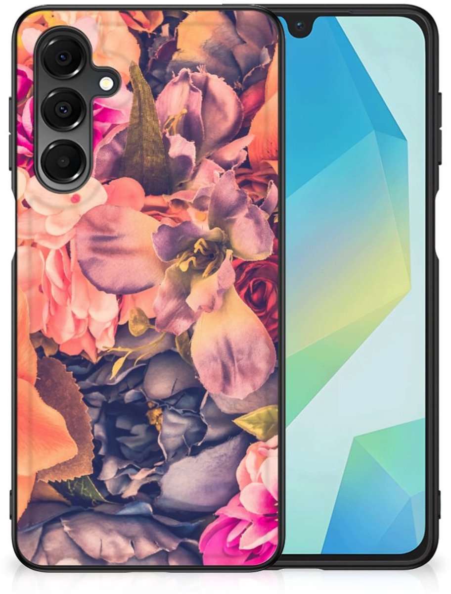 Samsung Galaxy A16 5G/4G Bloemen Hoesje Bosje Bloemen