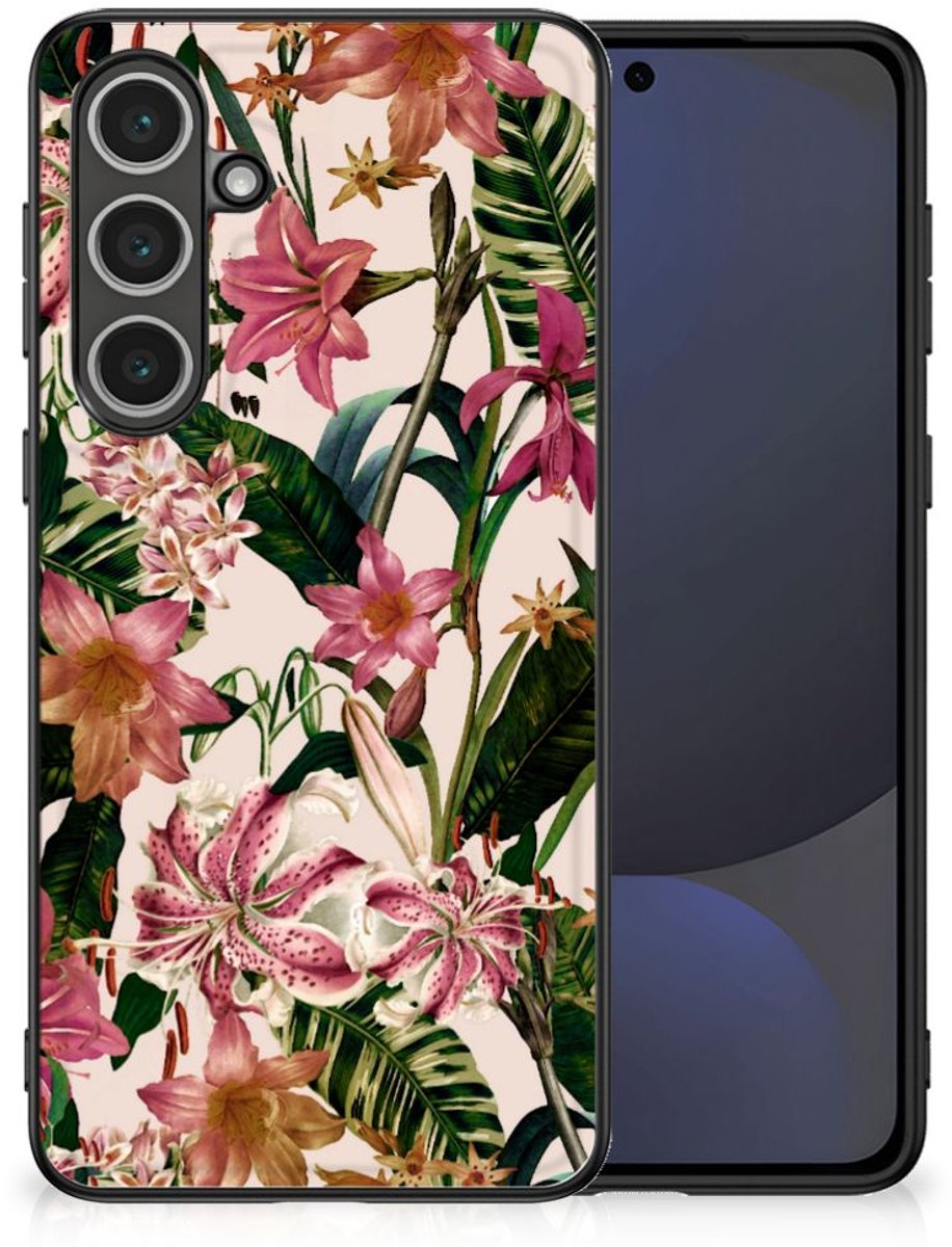 Samsung Galaxy S24 FE Bloemen Hoesje Flowers