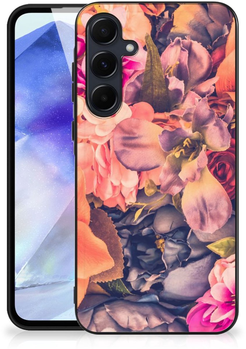 Samsung Galaxy A55 Bloemen Hoesje Bosje Bloemen