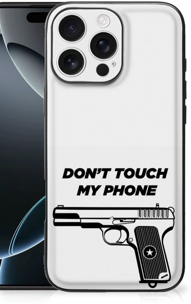 iPhone 16 Pro Max Telefoon Hoesje Pistol DTMP