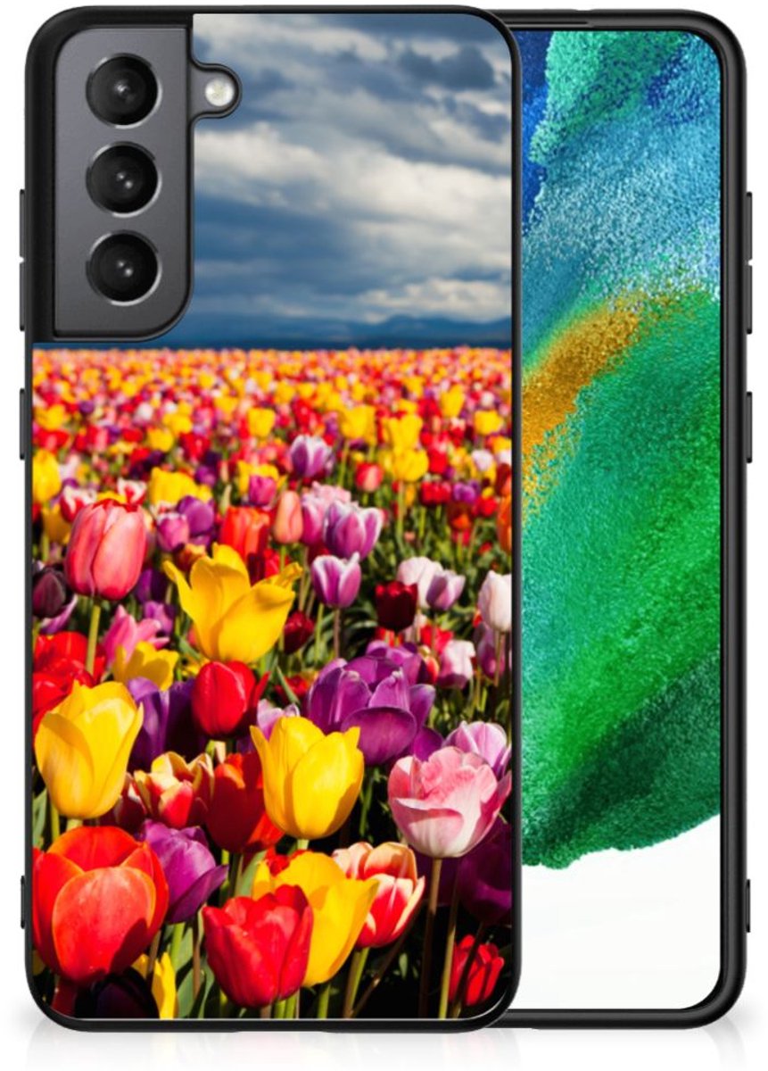 Samsung Galaxy S21FE Bloemen Hoesje Tulpen