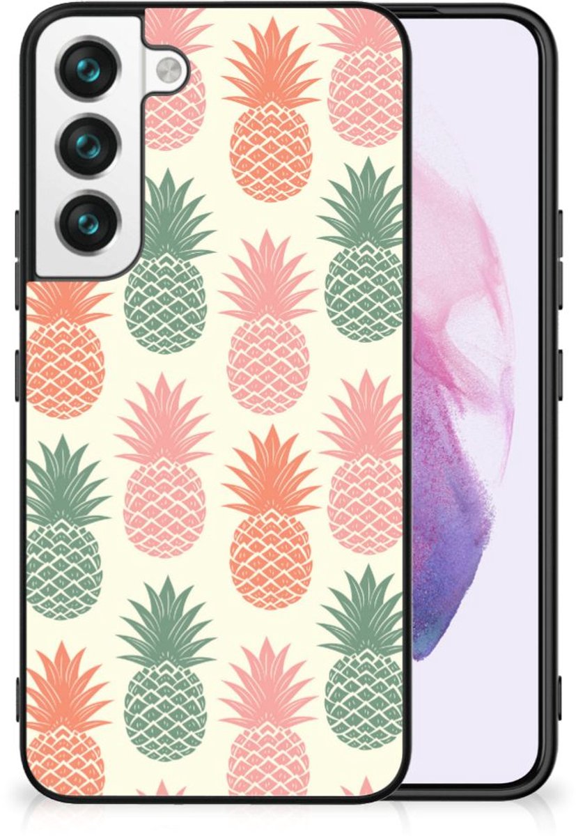 Samsung Galaxy S22 Back Cover Hoesje Ananas
