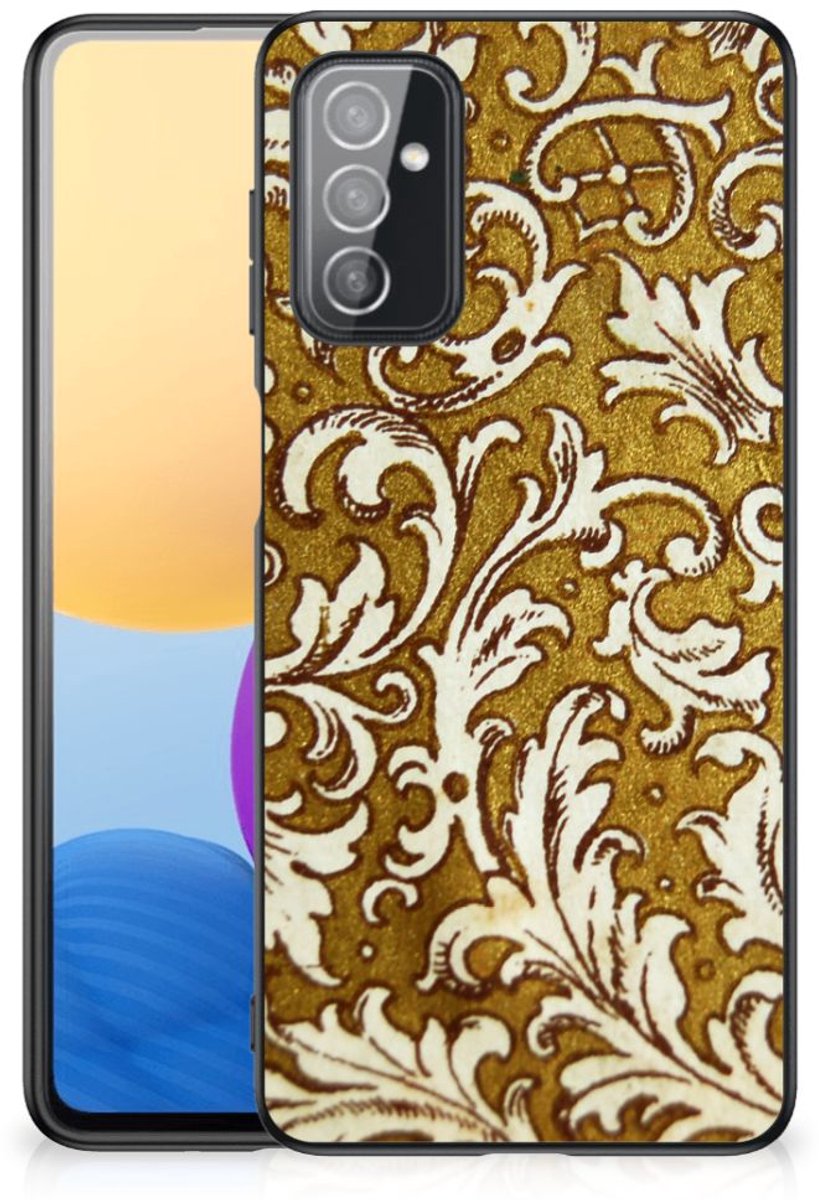 Back Cover Samsung Galaxy M52 Barok Goud