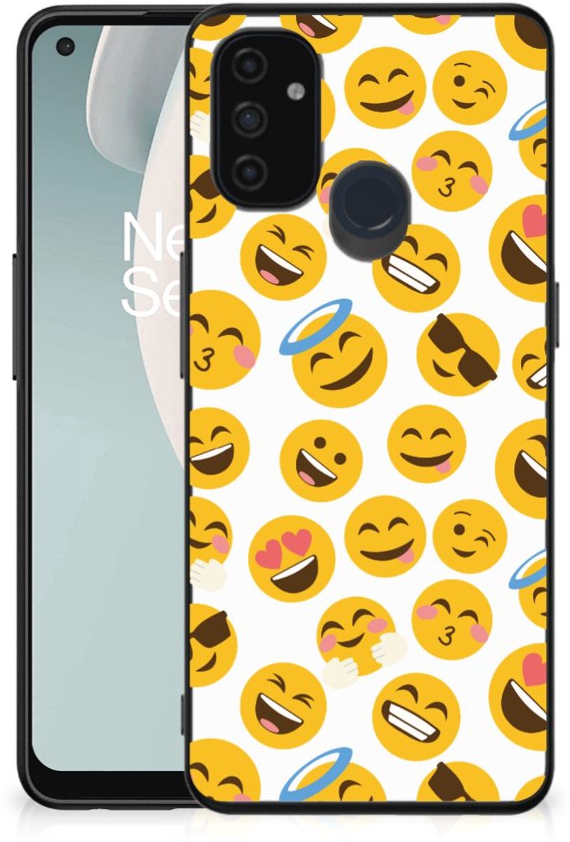 Back Cover voor OnePlus Nord N100 Back Case Emoji
